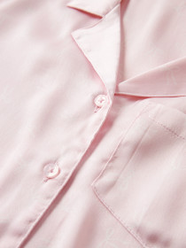 NAME IT Pyjamas Skjorte Ruth Mauve Morn